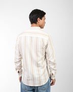 Coastal Linen-Blend Shirt For Men