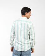 Coastal Linen-Blend Shirt For Men