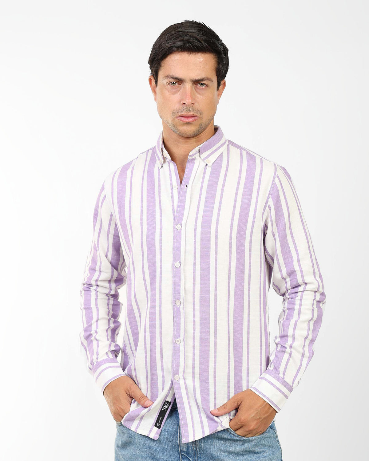Coastal Linen-Blend Shirt For Men
