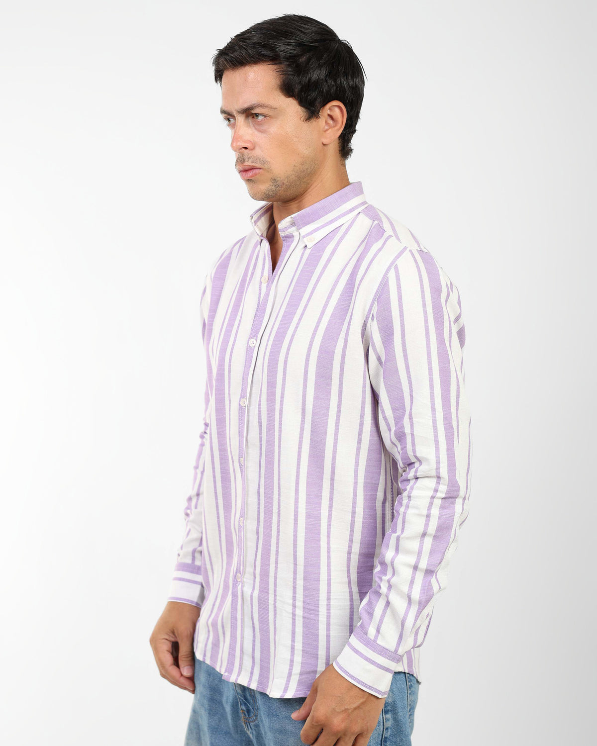 Coastal Linen-Blend Shirt For Men