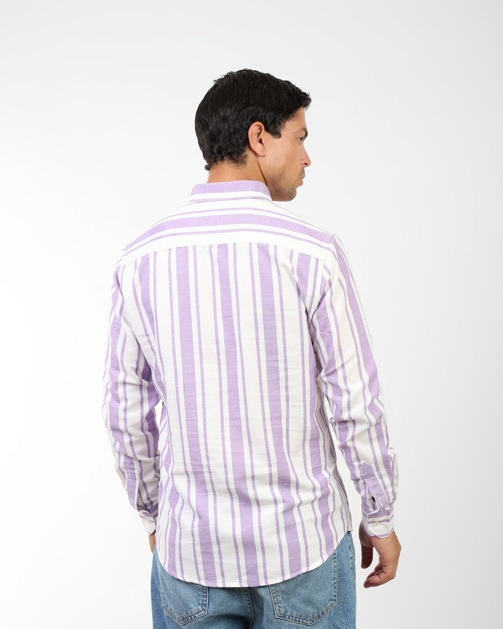 Coastal Linen-Blend Shirt For Men