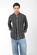 Urban Stripe Shirt - Black