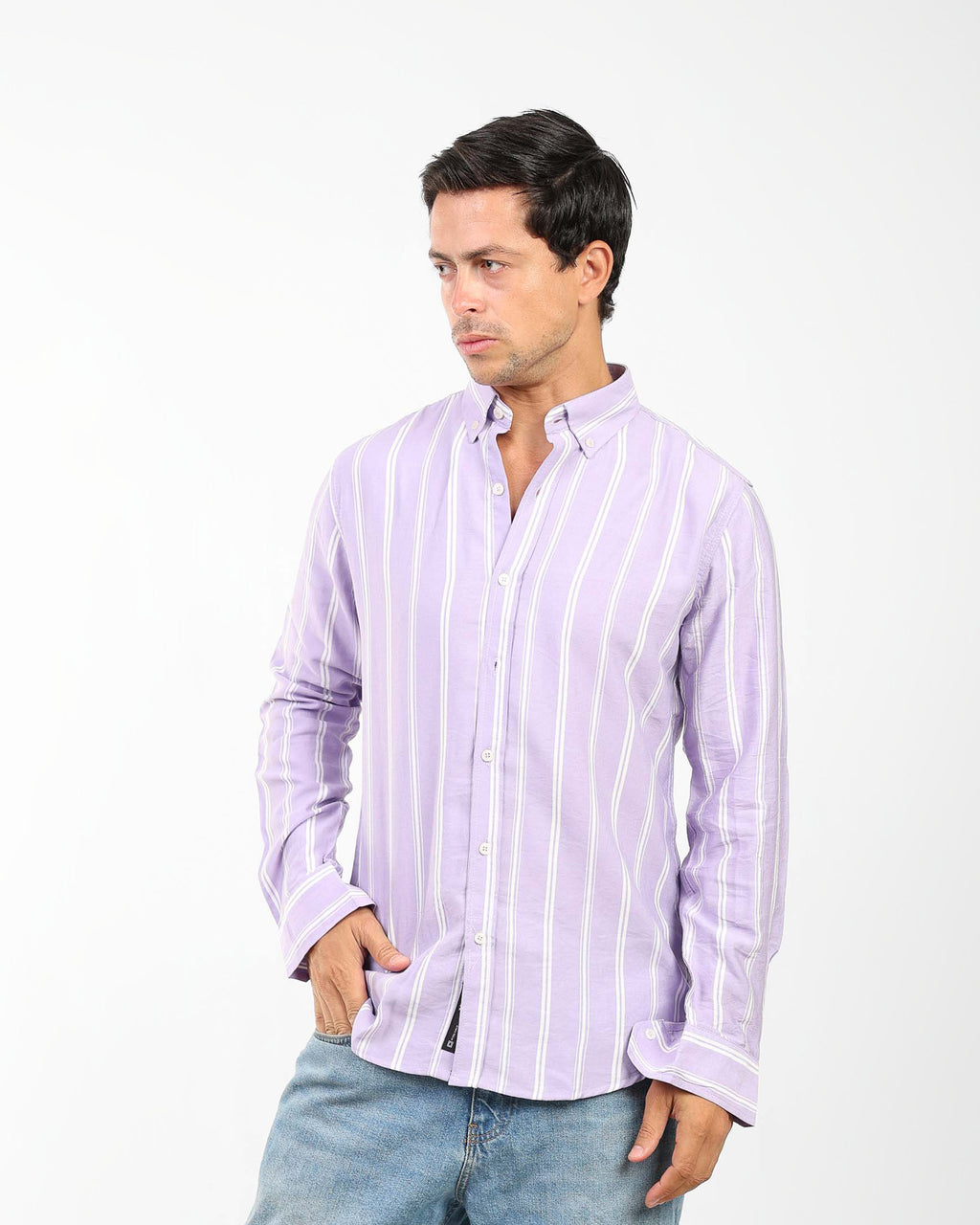 Coastal Linen-Blend Shirt For Men
