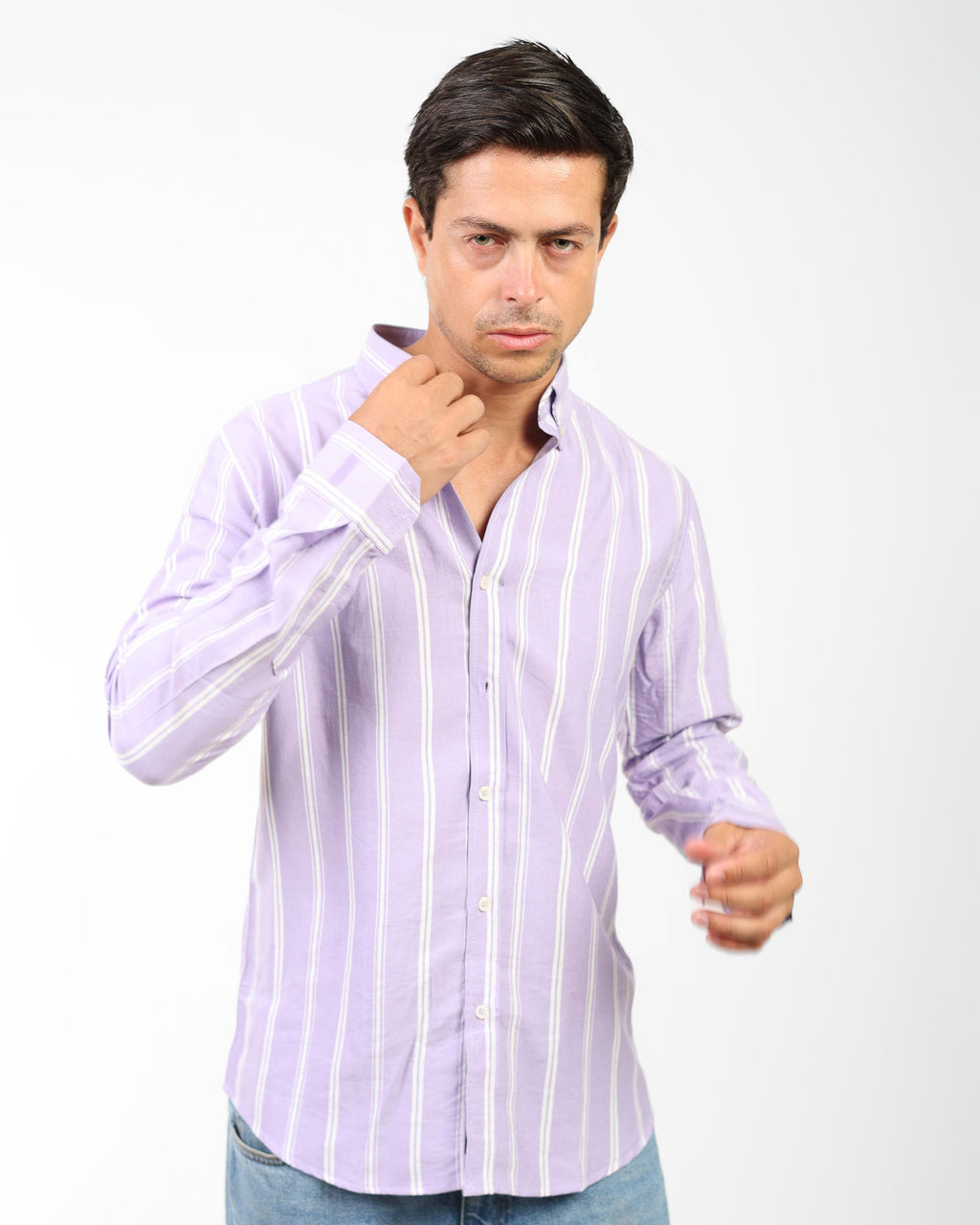 Coastal Linen-Blend Shirt For Men