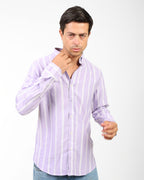 Coastal Linen-Blend Shirt For Men