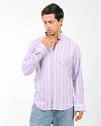 Coastal Linen-Blend Shirt For Men