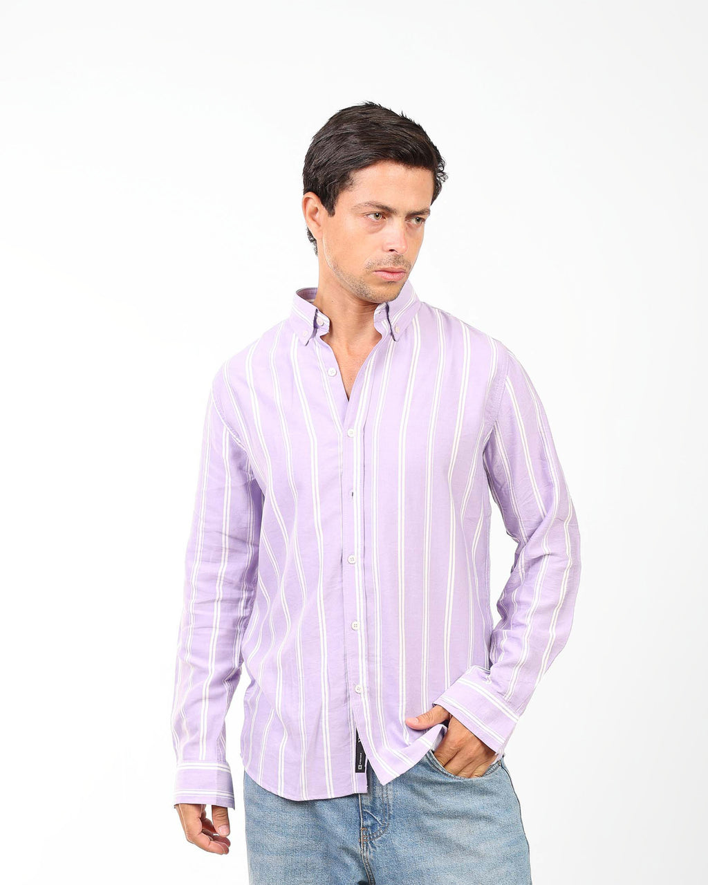 Coastal Linen-Blend Shirt For Men