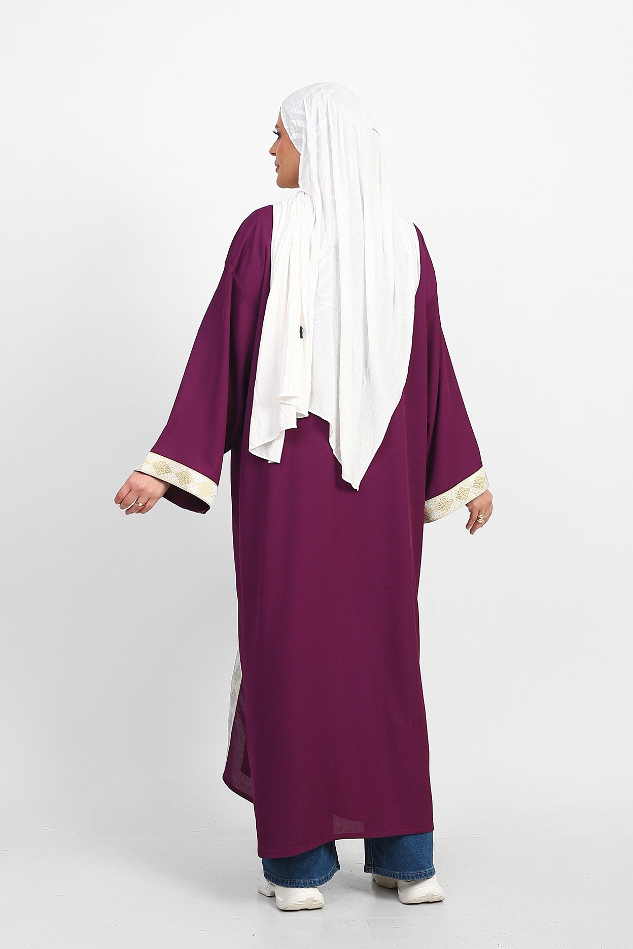 Ramadan Cardigan - Purple