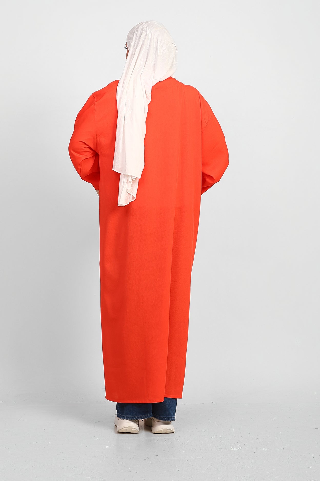 Ramadan Cardigan- Orange