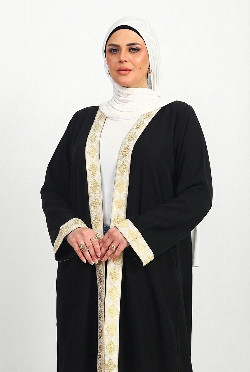 Ramadan Cardigan- black