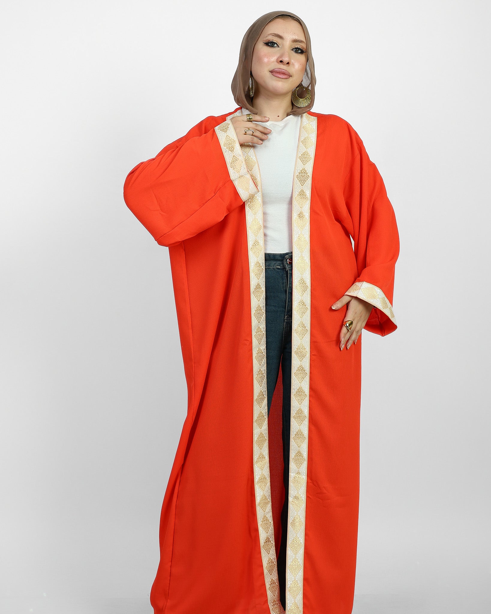Cardigan- Orange
