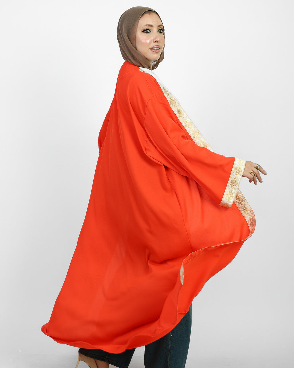Cardigan- Orange