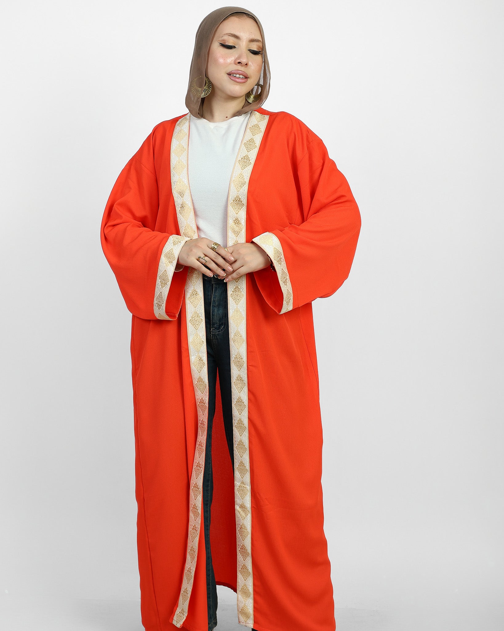 Cardigan- Orange