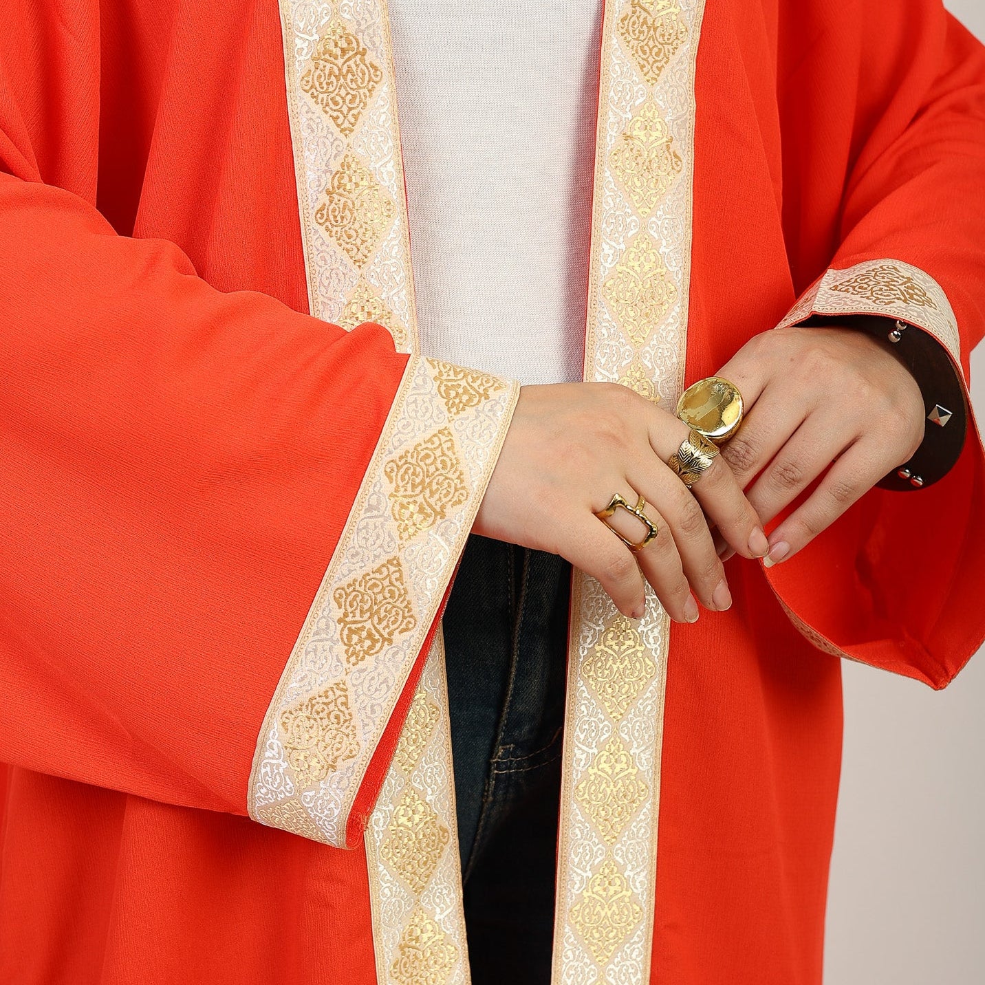 Cardigan- Orange