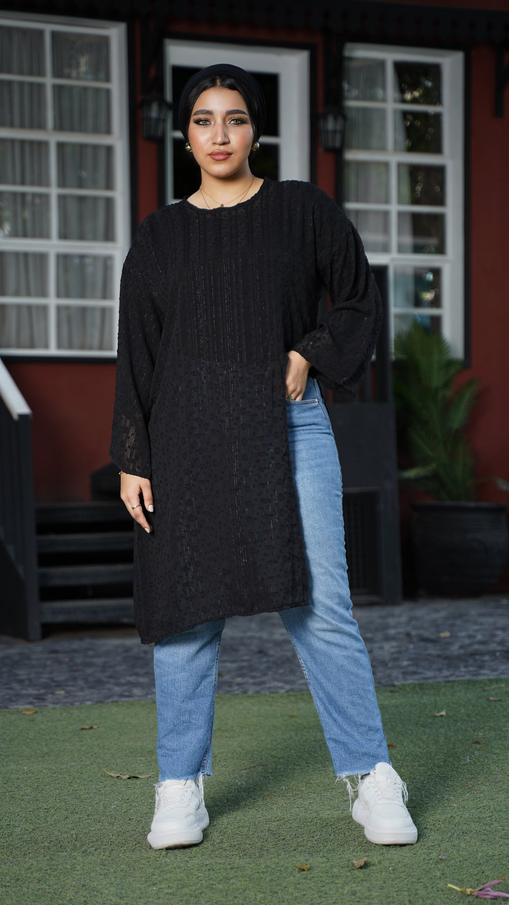 Black Dot Tunic