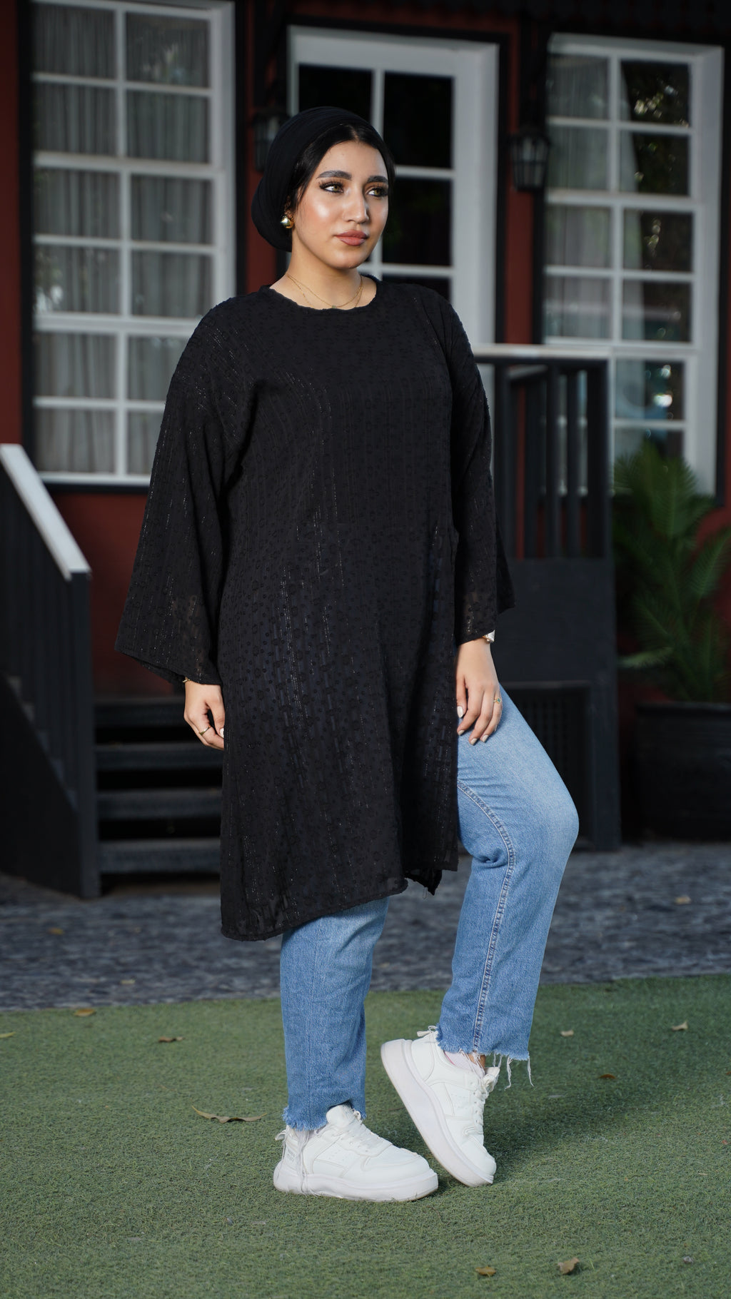 Black Dot Tunic